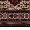 Maliki Kilim Area Rug Handmade Multi Floral 4x6 ft