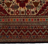 Maliki Kilim Area Rug Handmade Multi Floral 4x6 ft