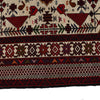 Maliki Kilim Area Rug Handmade Multi Floral 4x6 ft