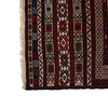 Maliki Kilim Area Rug Handmade Multi Floral 4x6 ft