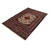 Maliki Kilim Area Rug Handmade Multi Floral 4x6 ft