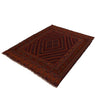 Mashwani Runner Rug Handmade Multi Geometric 5x6 ft