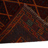 Mashwani Runner Rug Handmade Multi Geometric 4x4 ft