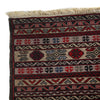 Maliki Kilim Area Rug Handmade Multi Floral 4x6 ft
