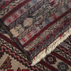 Maliki Kilim Area Rug Handmade Multi Floral 4x6 ft