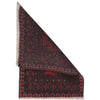 Handmade Wool Doormat Red Floral