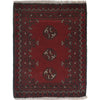 Handmade Wool Doormat Red Floral