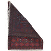 Handmade Wool Doormat Red Floral
