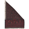 Handmade Wool Doormat Red Floral