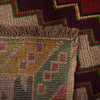Baluchi Rug Handmade Beige Floral 4x6 ft