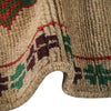Baluchi Rug Handmade Tan Floral 4x6 ft