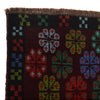 Baluchi Rug Handmade Dark Purple Floral 4x6 ft