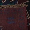 Baluchi Rug Handmade Dark Purple Geometric 4x6 ft