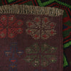 Baluchi Rug Handmade Dark Purple Geometric 4x6 ft