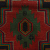 Baluchi Rug Handmade Red Geometric 4x6 ft