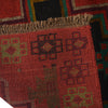 Baluchi Rug Handmade Red Geometric 4x6 ft