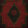 Baluchi Rug Handmade Red Geometric 4x6 ft