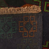 Baluchi Rug Handmade Dark Blue Geometric 4x6 ft