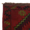 Baluchi Rug Handmade Red Geometric 4x6 ft