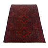 Baluchi Rug Handmade Red Geometric 4x6 ft