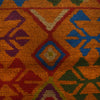 Baluchi Rug Handmade Orange Geometric 4x6 ft
