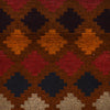 Baluchi Rug Handmade Brown Geometric 4x6 ft