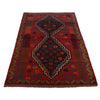 Baluchi Rug Handmade Red Geometric 4x6 ft