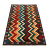 Baluchi Rug Handmade Multi Curvilinear 4x6 ft