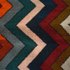 Baluchi Rug Handmade Multi Curvilinear 4x6 ft
