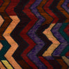 Baluchi Rug Handmade Multi Geometric 4x6 ft