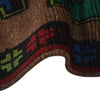 Baluchi Rug Handmade Light Brown Geometric 4x6 ft