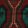 Baluchi Rug Handmade Red Geometric 4x6 ft