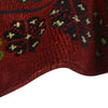 Baluchi Rug Handmade Red Geometric 4x6 ft
