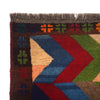 Baluchi Rug Handmade Multi Curvilinear 4x6 ft