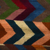 Baluchi Rug Handmade Multi Curvilinear 4x6 ft