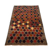 Baluchi Rug Handmade Camel Brown Geometric 4x6 ft
