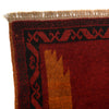 Baluchi Rug Handmade Red Geometric 4x6 ft