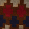 Baluchi Rug Handmade Brown Floral 4x6 ft