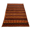 Baluchi Rug Handmade Multi Geometric 4x6 ft