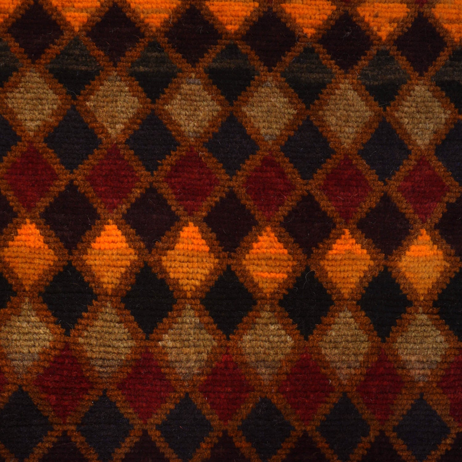 Baluchi Rug Handmade Multi Geometric 4x6 ft