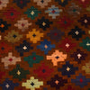 Baluchi Rug Handmade Orange Floral 4x6 ft