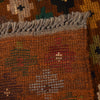 Baluchi Rug Handmade Orange Floral 4x6 ft