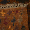 Baluchi Rug Handmade Orange Geometric 4x6 ft