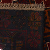 Baluchi Rug Handmade Red Floral 4x6 ft