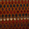 Baluchi Rug Handmade Orange Geometric 4x6 ft
