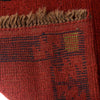 Baluchi Rug Handmade Red Geometric 4x6 ft
