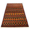 Baluchi Rug Handmade Light Brown Geometric 4x6 ft