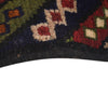 Baluchi Rug Handmade Black Geometric 4x6 ft