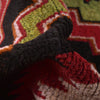Baluchi Rug Handmade Black Geometric 4x6 ft