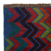 Baluchi Rug Handmade Multi Curvilinear 4x6 ft